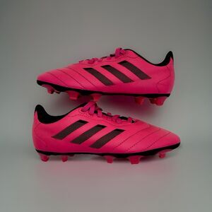 Adidas Kids' Goletto VIII FG Pink + Black Soccer Cleats Size 2 Youth 2022